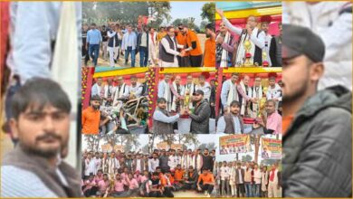 Dr RK Verma, Raniganj MLA, Pratapgarh News, Vishwanathganj Vidhansabha, Samajwadi Party, RK Verma tour, Baboo Gulab Singh Cricket Tournament, UP Politics News, Pratapgarh Samachar