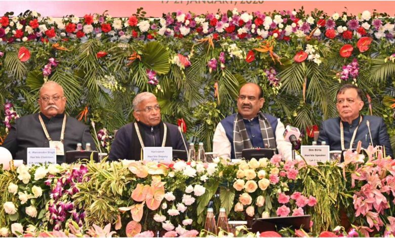 UP Vidhan Sabha, Om Birla statement, All India Presiding Officers Conference, उत्तर प्रदेश विधानसभा, लोकतंत्र समाचार, Satish Mahana, Indian democracy news, विधानसभा सुधार