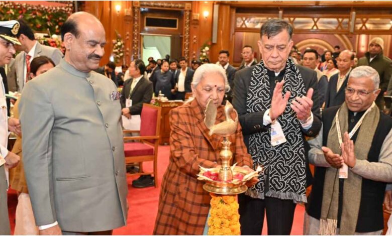 AIPOC Conference 2026, Om Birla Statement Democracy, Presiding Officers Conference Lucknow, Akhil Bharatiya Peethasin Adhikari Sammelan, UP Vidhan Bhawan News, Indian Parliamentary Democracy, Om Birla Lucknow Speech