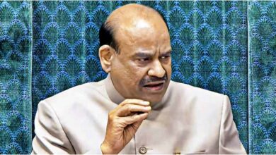 Parliament PM Modi security, Om Birla statement Lok Sabha, PM Modi speech postponed, Congress Lok Sabha protest, Priyanka Gandhi reaction, Budget session Parliament news, Lok Sabha uproar today, Indian Parliament breaking news