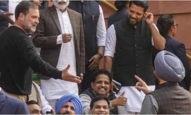 Rahul Gandhi Ravneet Bittu controversy, Parliament confrontation Rahul Gandhi BJP, Ravneet Singh Bittu gaddar remark, Congress BJP clash budget session, Rahul Gandhi parliament news, Sikh leaders BJP reaction