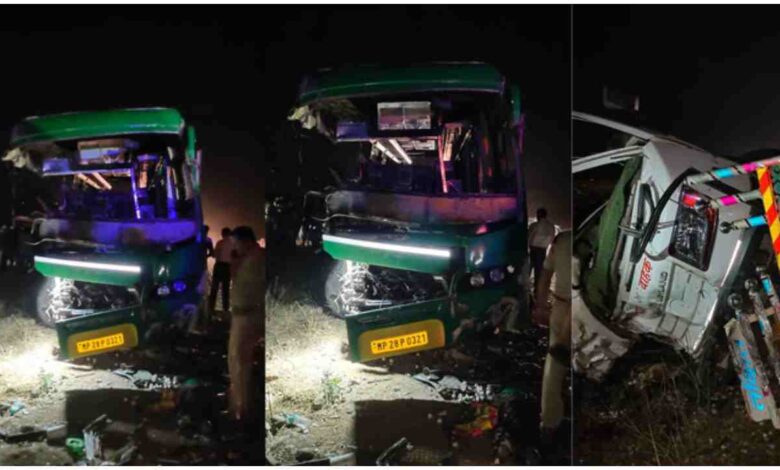 Chhindwara Bus Accident, Madhya Pradesh Road Accident, Bus Truck Collision India, Chhindwara Accident News, MP Bus Accident Today, Road Safety India News, Breaking News Chhindwara