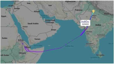 IndiGo flight U-turn, Delhi Manchester flight news, Middle East airspace closure, Iran Israel conflict flights, IndiGo 6E033 news, aviation news India, West Asia crisis flights