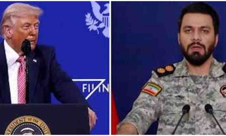 Iran US tension news, Iran warning to America, Middle East conflict 2026, US Iran war update, Donald Trump Iran statement, Strait of Hormuz tension, Iran military warning