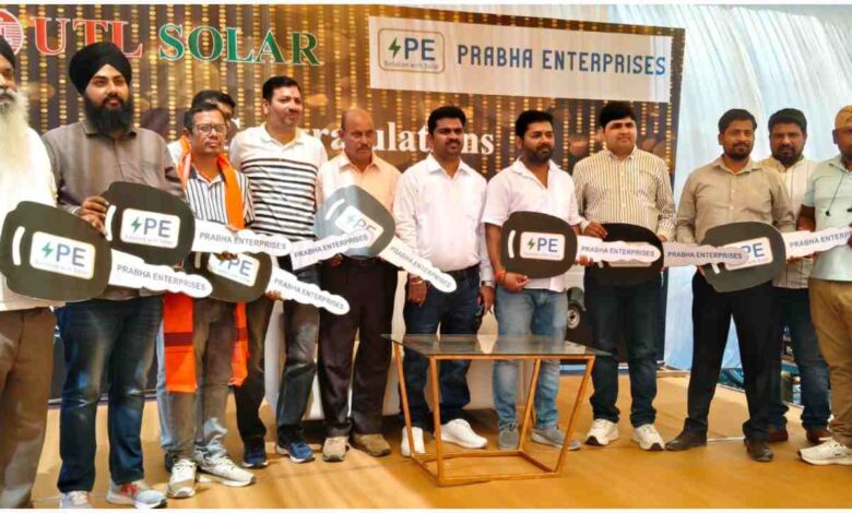 Solar Energy Uttar Pradesh, Prabha Enterprises Lucknow, UTL Solar Distributor, Solar Channel Partners India, Renewable Energy UP News, Solar Power Growth India, Green Energy Initiative UP