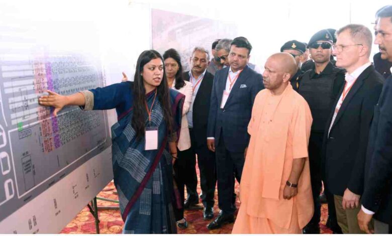 Noida International Airport, Jewar Airport inauguration, PM Modi Jewar Airport, Yogi Adityanath inspection, Noida Airport news, Jewar Airport opening date, MRO project India, UP news, Gautam Buddh Nagar news, Airport inauguration India