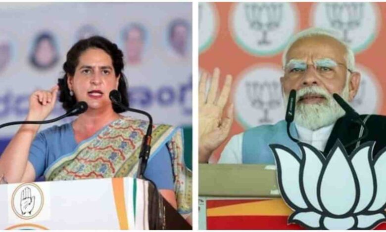 Assam Election 2026, PM Modi vs Priyanka Gandhi, Assam Political News, Himanta Biswa Sarma Government, Assam Mafia Raj Allegations, Illegal Infiltration Assam 