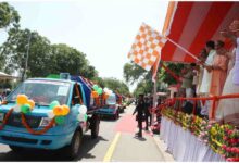 Lucknow Clean City Initiative, Yogi Adityanath EV Vehicles Launch, Uttar Pradesh Swachhta Mission, Electric Garbage Vehicles Lucknow, Green Energy Uttar Pradesh, Lucknow Development News