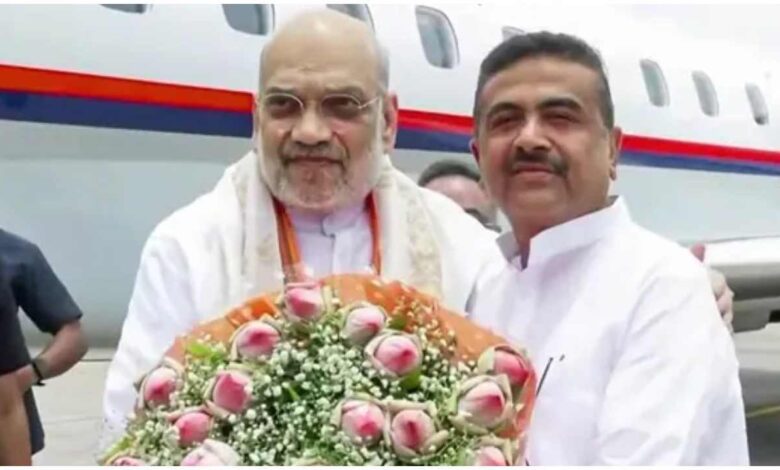 पश्चिम बंगाल BJP सरकार, सुवेंदु अधिकारी CM, बंगाल चुनाव 2026, BJP विधायक दल बैठक, ब्रिगेड परेड ग्राउंड शपथ समारोह, अमित शाह कोलकाता दौरा, ममता बनर्जी हार, पश्चिम बंगाल नई सरकार