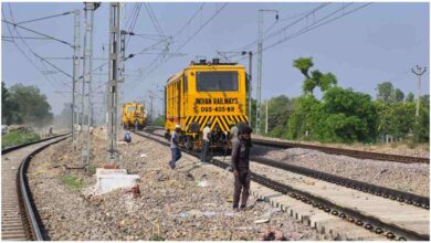 उत्तर रेलवे, लखनऊ मंडल, हरौनी-जैतीपुर खंड, कट कनेक्शन कार्य, रेलवे परियोजना 2026, रेल बुनियादी ढांचा, गंगा ब्रिज 110, रेलवे आधुनिकीकरण, CRS निरीक्षण, रेलवे विकास कार्य, Indian Railways News, Lucknow Division Rail News