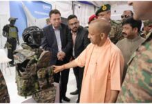योगी आदित्यनाथ बयान, नॉर्थ टेक सिम्पोजियम 2026, यूपी डिफेंस कॉरिडोर, आधुनिक युद्ध साइबर स्पेस, Nation First योगी
