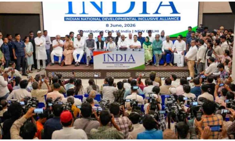 INDIA गठबंधन बैठक, Mallikarjun Kharge, SIR Issue, CJI Letter, Opposition Meeting, Hyderabad Meeting, NEET Controversy
