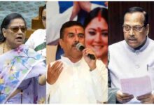 TMC Split News, Suvendu Adhikari, Sukhendu Sekhar Roy, Kakoli Ghosh Dastidar, Mamata Banerjee, TMC Rebellion, NDA Support, West Bengal Politics, TMC, Mamata Banerjee, Suvendu Adhikari, Sukhendu Sekhar Roy, Kakoli Ghosh Dastidar, West Bengal Politics, NDA, BJP, Political Crisis, Bengal News