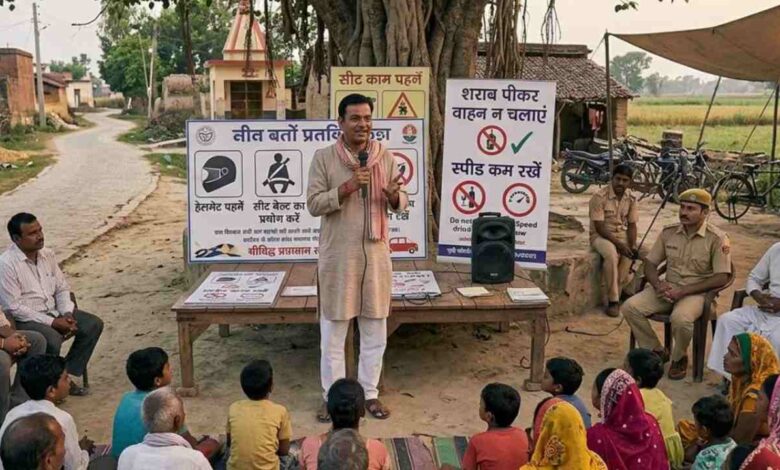 UP Panchayat Election 2026, Gram Pradhan News, Uttar Pradesh Gram Pradhan, Road Safety Ambassador, Transport Department UP, सड़क सुरक्षा अग्रदूत, यूपी पंचायत चुनाव, ग्राम प्रधान नई जिम्मेदारी, सड़क सुरक्षा अभियान, परिवहन विभाग उत्तर प्रदेश, UP News, Gram Pradhan News, Panchayat Election 2026, Uttar Pradesh News, Road Safety Campaign, Transport Department, Rural Development, Aligarh News, River Rejuvenation, NMCG, Road Safety Ambassador, Village Governance