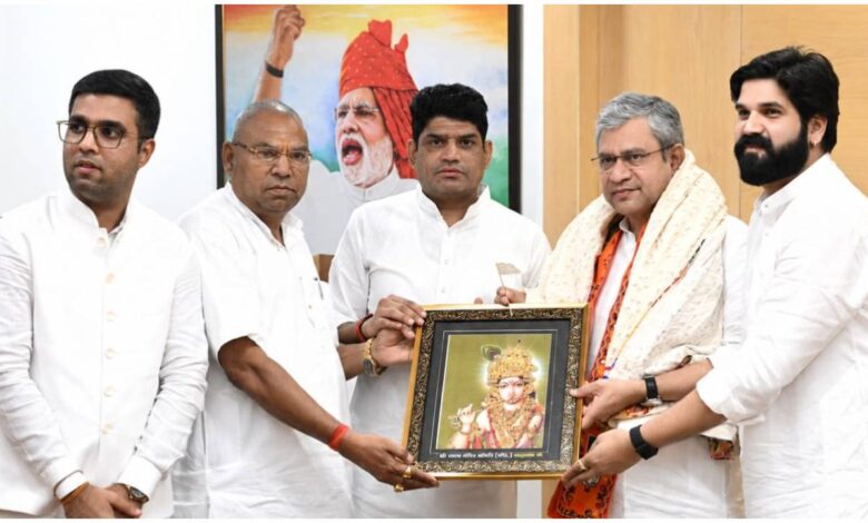 खाटू श्याम नया रेलवे स्टेशन, खाटू श्याम मंदिर, अश्विनी वैष्णव, खाटू श्याम रेलवे स्टेशन, सीकर-रींगस रेल लाइन, खाटू श्याम रेल सुविधा, भारतीय रेलवे