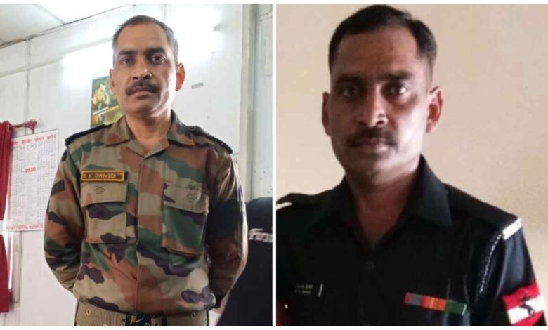 हवलदार संदीप कुमार द्विवेदी, प्रयागराज समाचार, सैनिक सम्मान, संदीप कुमार द्विवेदी अंतिम संस्कार, रसूलाबाद श्मशान घाट, चांदपुर सोराम