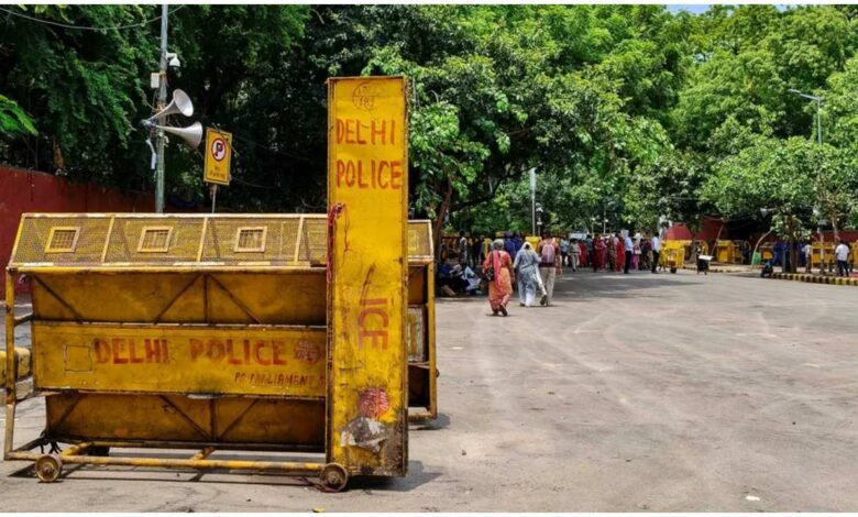Reservation Hatao Andolan, Reservation Hatao Andolan Jantar Mantar, आरक्षण हटाओ आंदोलन, जंतर मंतर प्रदर्शन 21 अगस्त, Delhi Police Jantar Mantar, दिल्ली पुलिस प्रदर्शन अनुमति, Jantar Mantar protest, Reservation protest Delhi, Delhi Police Section 163 BNSS, नई दिल्ली निषेधाज्ञा, आरक्षण विरोध प्रदर्शन, 21 August protest Delhi