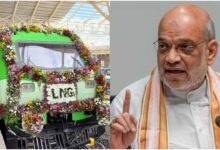 India First LNG Train, LNG Train, Amit Shah, Sabarmati Railway Station, Gujarat Railway Projects, WAG-12, Kavach