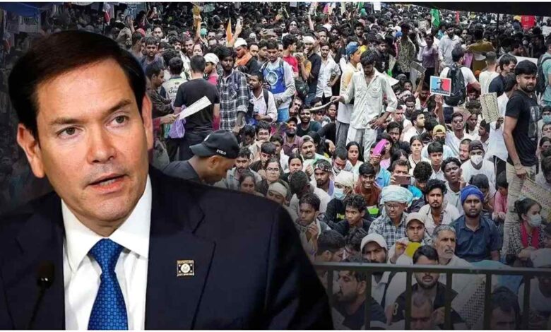 CJP प्रदर्शन पर मार्को रूबियो का बयानए, मार्को रूबियो भारत दौरा, CJP प्रदर्शन, भारत का आंतरिक मामला, अमेरिकी सांसद, भारत-अमेरिका व्यापार समझौता