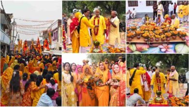 प्रयागराज समाचार, होलागढ़ समाचार, दहियावां कलश यात्रा, श्रीमद्भागवत कथा 2026, डॉ. श्याम सुंदर पराशर कथा, श्रृंगवेरपुर धाम गंगा पूजन, प्रयागराज धार्मिक समाचार, Prayagraj News