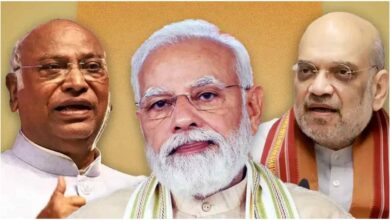 खरगे का पीएम मोदी पर बयान, अमित शाह का खरगे पर हमला, खरगे विवादित टिप्पणी, भाजपा-कांग्रेस विवाद, सम्राट चौधरी का बयान, योगी आदित्यनाथ की प्रतिक्रिया, मल्लिकार्जुन खरगे, नरेंद्र मोदी, अमित शाह, भाजपा, कांग्रेस, बिहार राजनीति, योगी आदित्यनाथ, सम्राट चौधरी, Politics